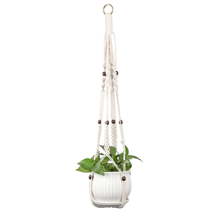Plant-hanging macrame shelf Bowlift