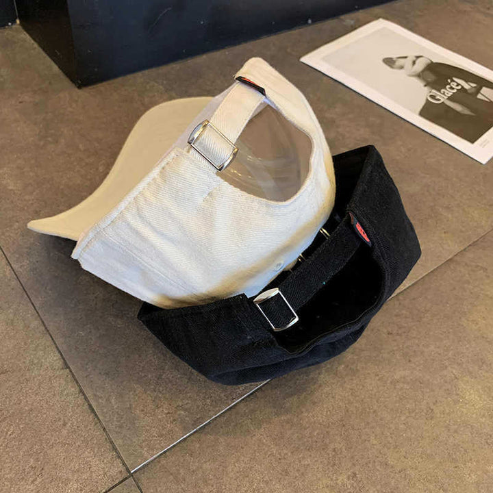 Men's Casual Distressed Message Baseball Cap Bowlift