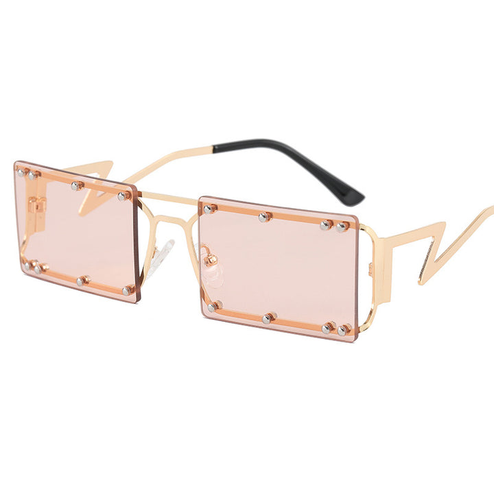 Ladies Fashion Sunglasses with Striking Geometric Design Bowlift