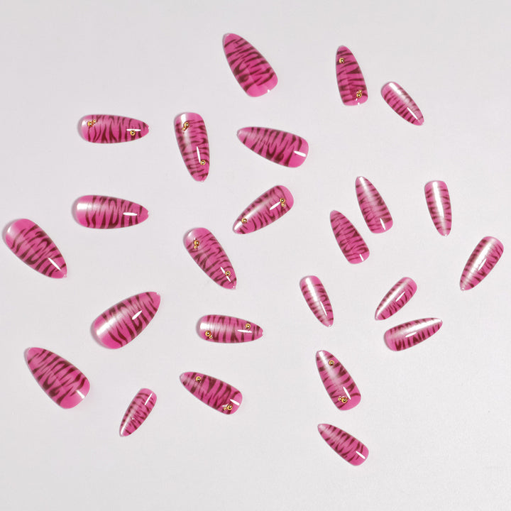 Artistic Press-On Nail Art Set Bowlift