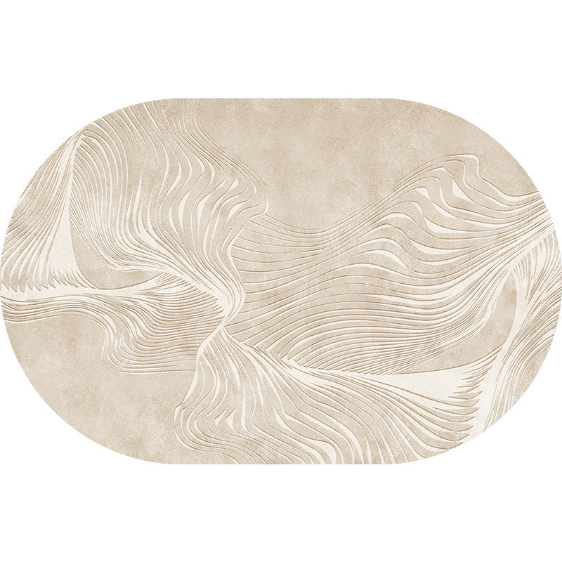 Elegant Oval Bathroom Mat Bowlift
