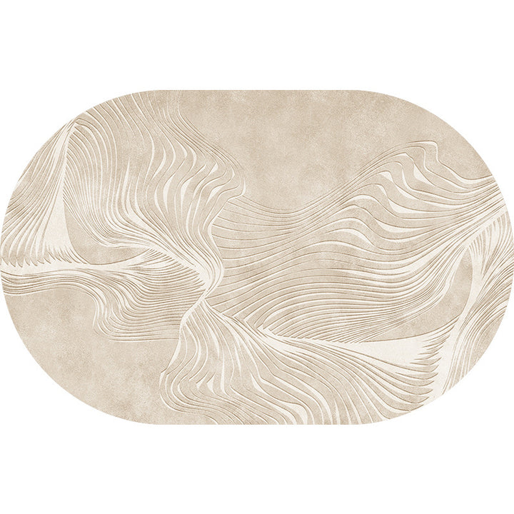 Elegant Oval Bathroom Mat Bowlift