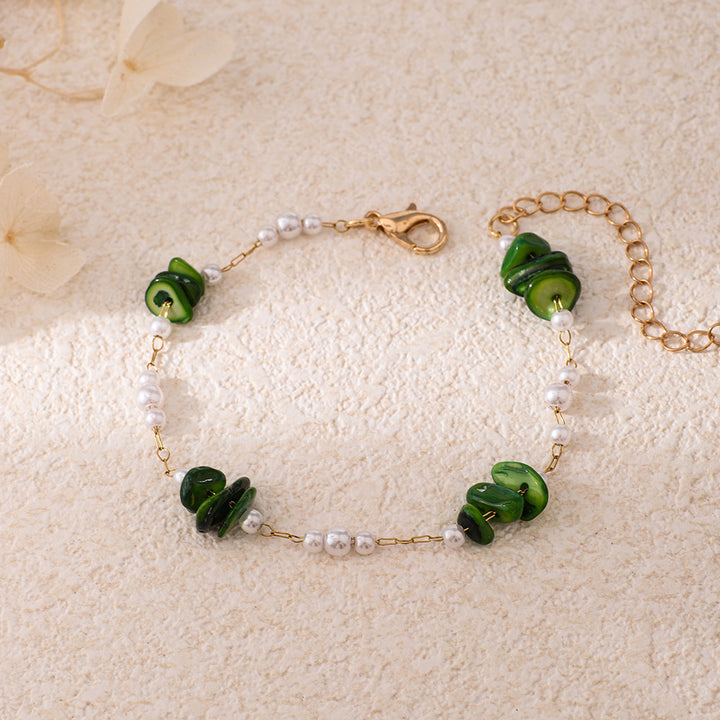 Chic Pearl and Gemstone Bracelet Bowlift