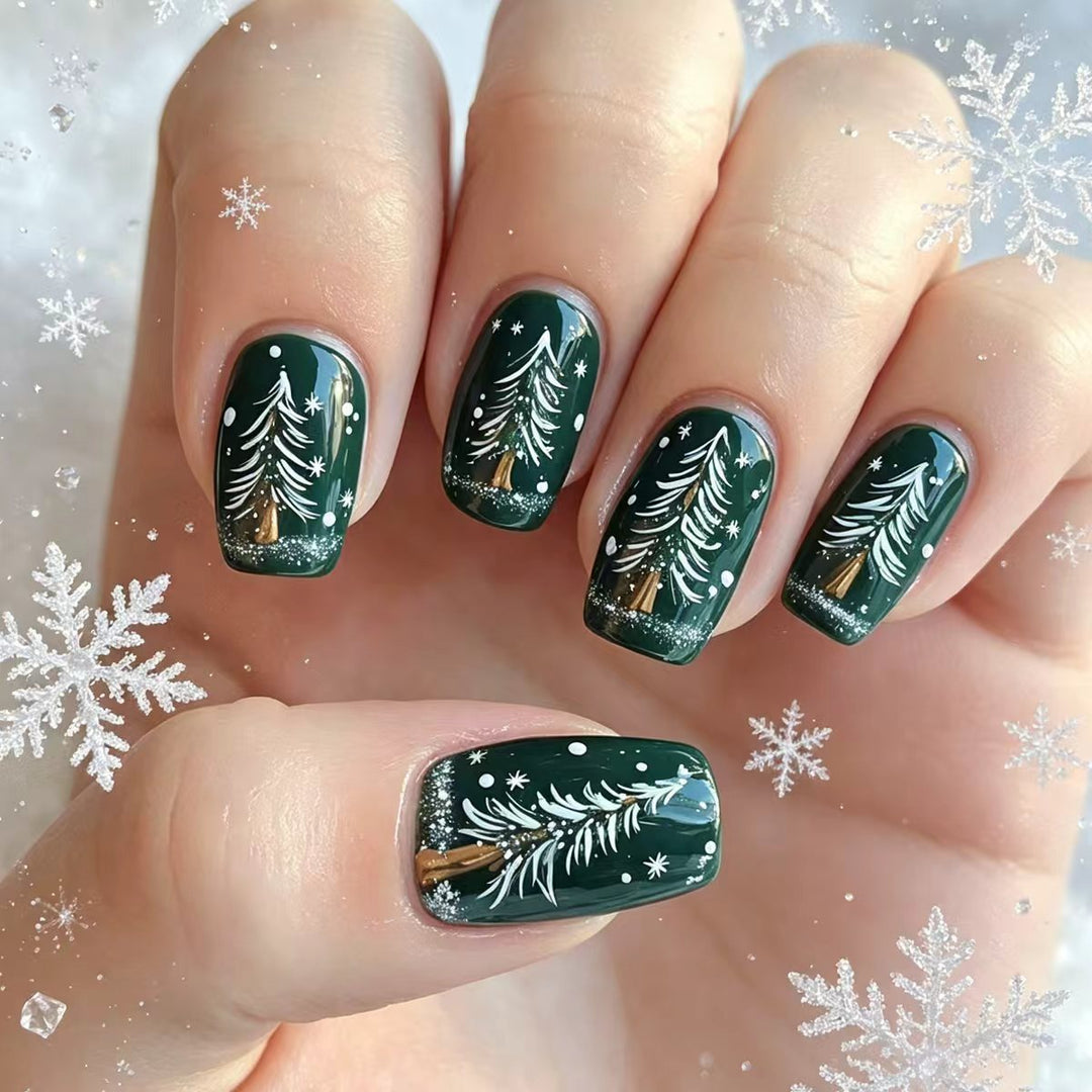 Festive Holiday Nail Art Bowlift