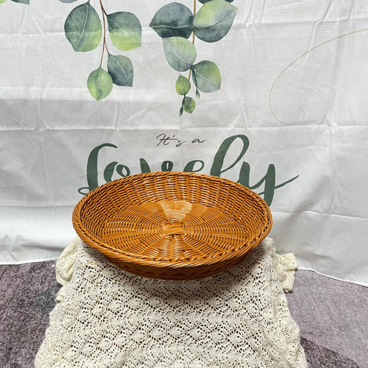 Handcrafted Decorative Woven Serving Plate Bowlift