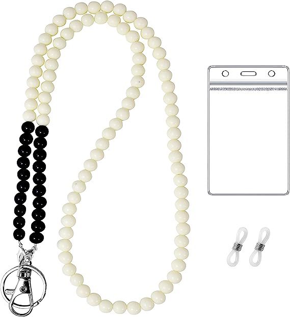 Beaded Lanyard with ID Holder Bowlift