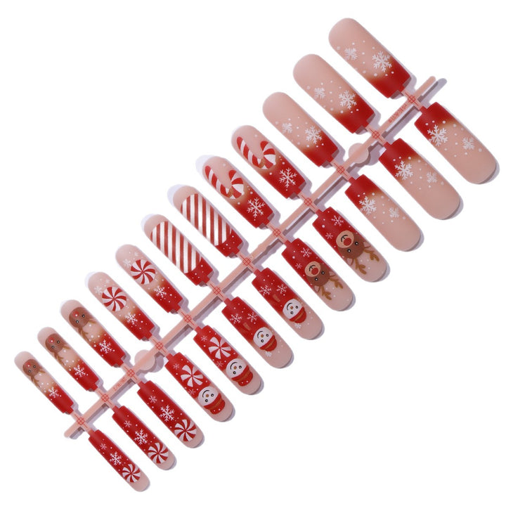 Festive 3D Holiday Nail Art Set Bowlift