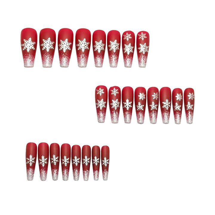 Creative Winter Nail Design Set Bowlift