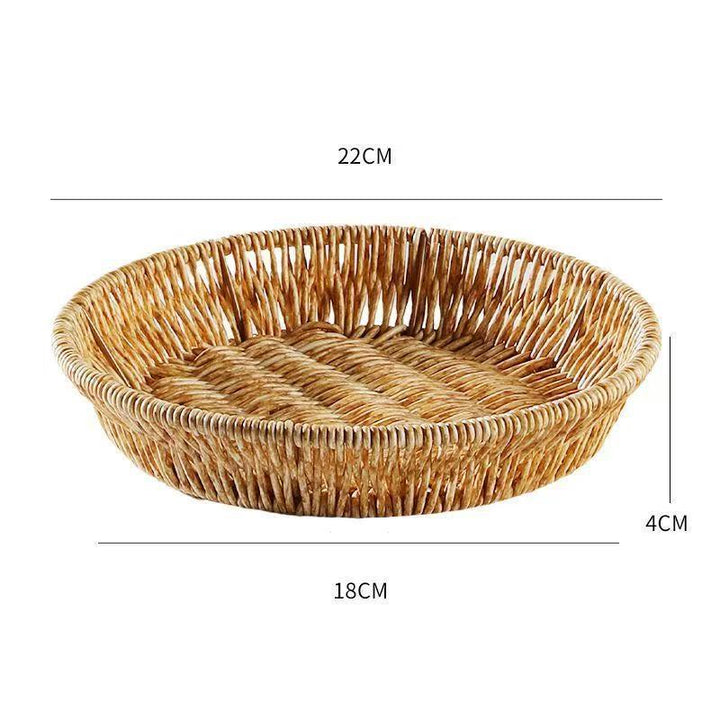 Handwoven Decorative Storage Tray Bowlift