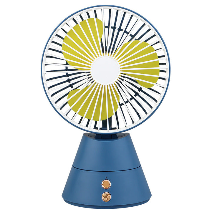 Unisex Portable Table Fan with Flexible Tilt Mechanism Bowlift