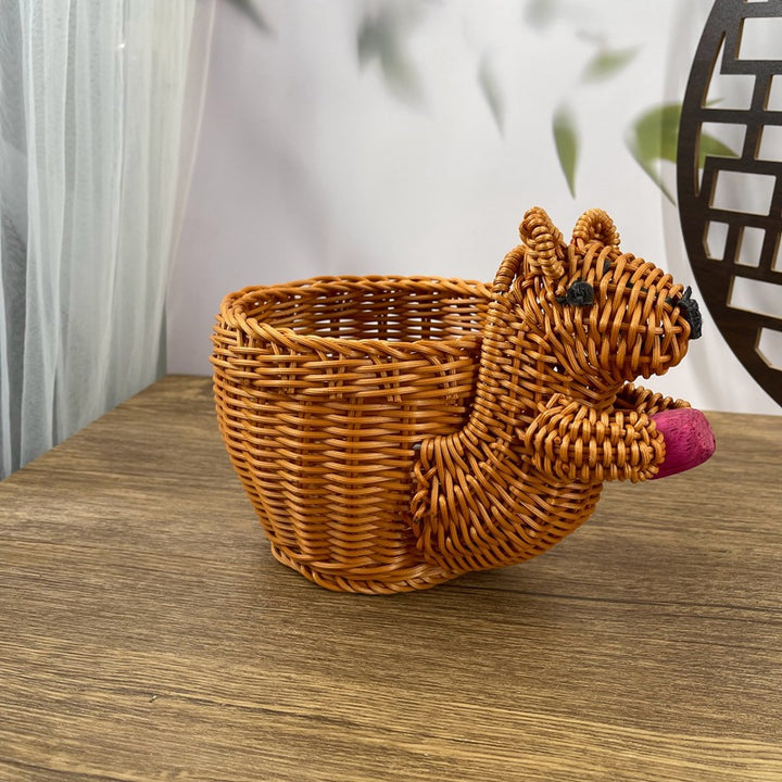 Ladies cute decorative basket Bowlift