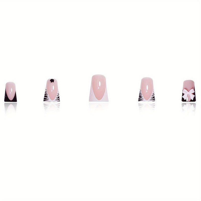 Artistic Floral Nail Wraps Bowlift