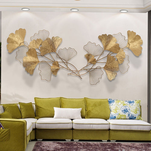Ginkgo Leaf Decorative Wall Art Bowlift