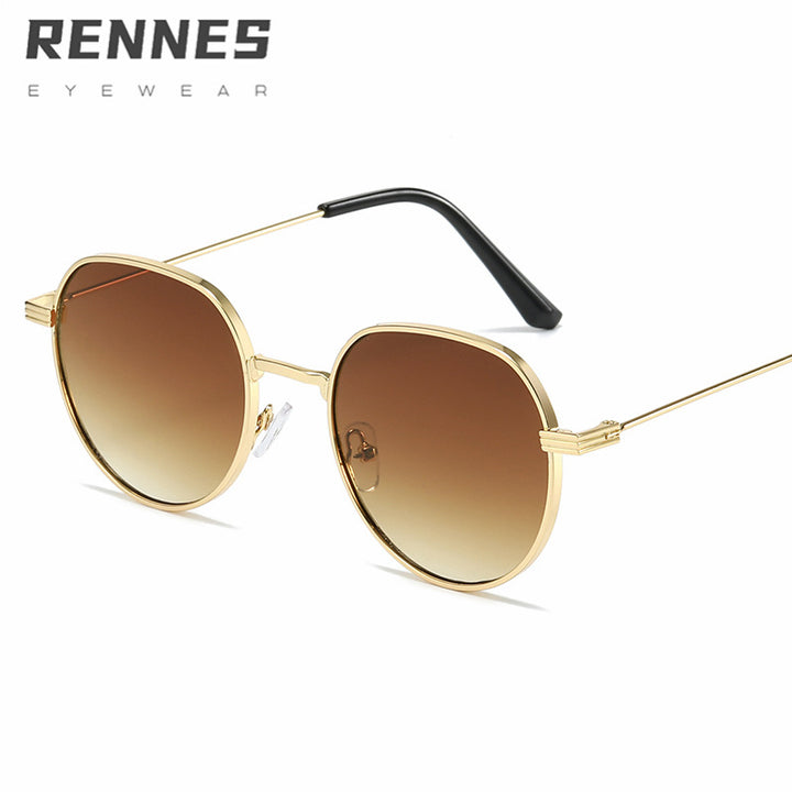 Women's Stylish Round Designer Sunglasses Bowlift