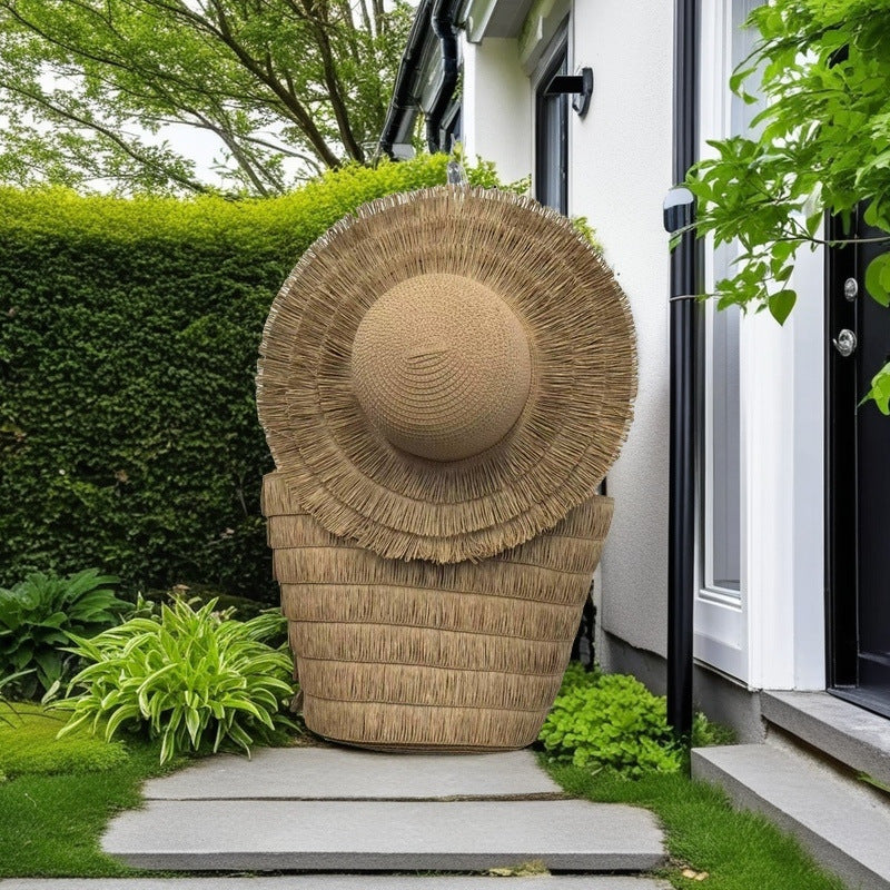 Beach basket with classic sun protection Bowlift