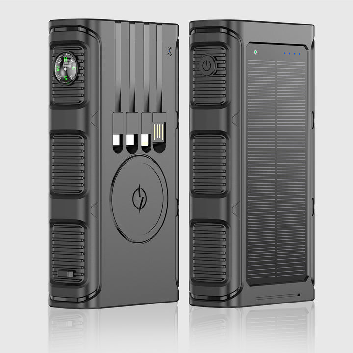 Power bank with solar charging Bowlift