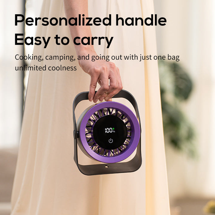 Portable Rechargeable Personal Cooling Fan Bowlift