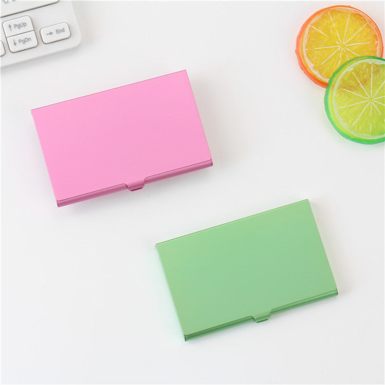 Elegant Slim Business Card Case