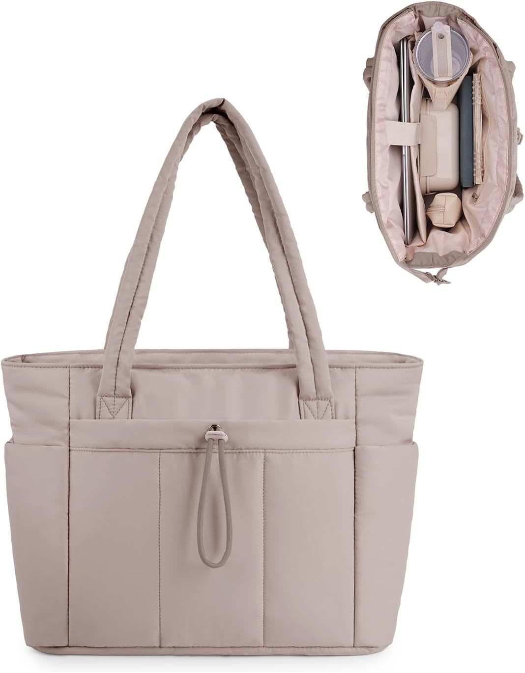 Practical tote bag with insulated compartments Bowlift