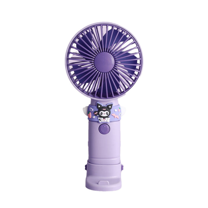 Unisex Portable Hand Fan with Cute Animal Design Bowlift