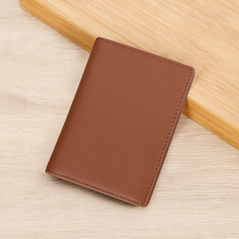 Slim Leather Card Case Bowlift