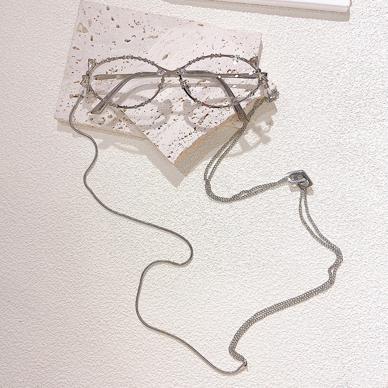 Fashionable chain glasses holder Bowlift
