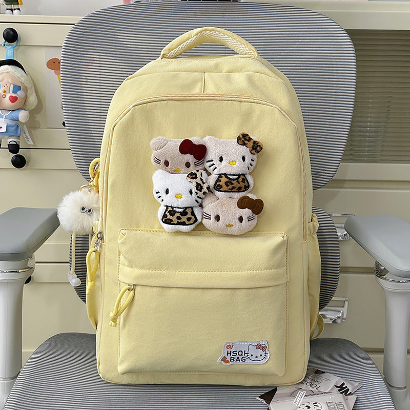 Cute Plush Character Backpack