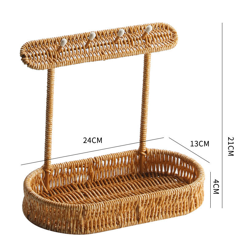 Decorative Woven Organizer Bowlift