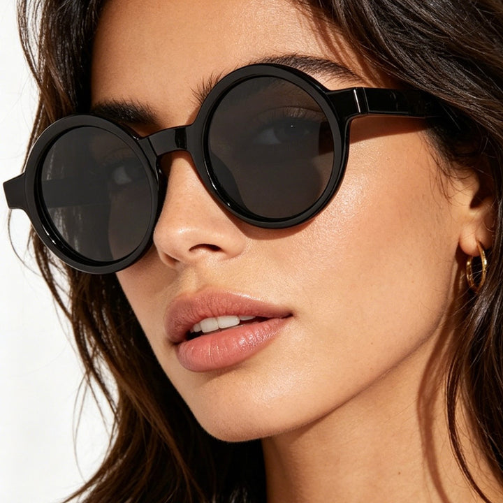Women's fashionable sunglasses in unique retro frame design Bowlift