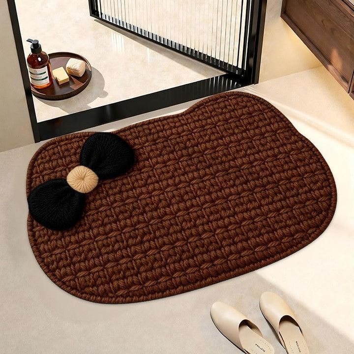 Cozy Decorative Bath Mat Bowlift