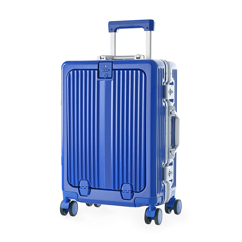 Sleek Hard-Shell Rolling Suitcase