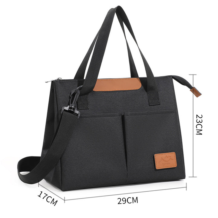 Insulated Multi-Pocket Lunch Tote Bowlift