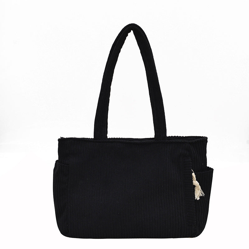 WoVersatile Corduroy Tote Bag Bowlift