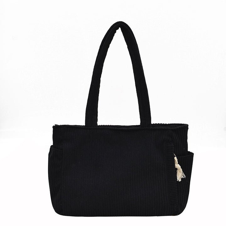 WoVersatile Corduroy Tote Bag Bowlift