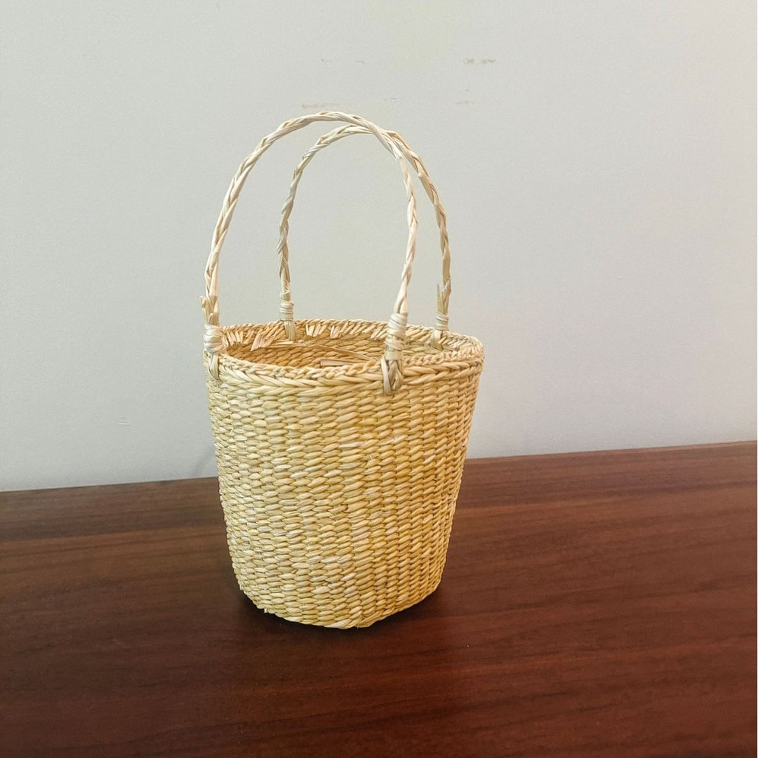 Decorative Handwoven Storage Basket Bowlift