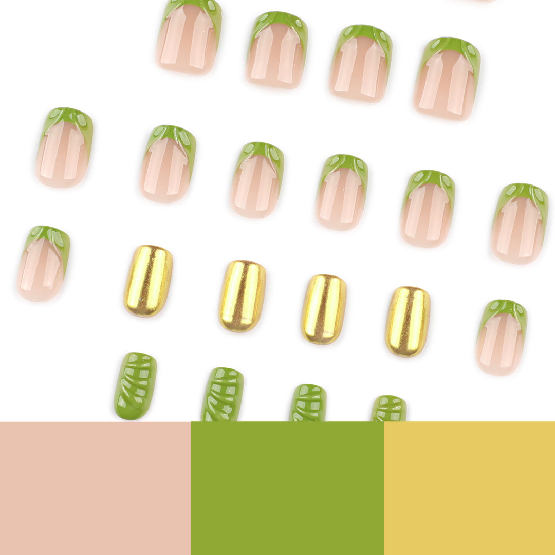 Creative Nail Art with Sparkling Accents Bowlift