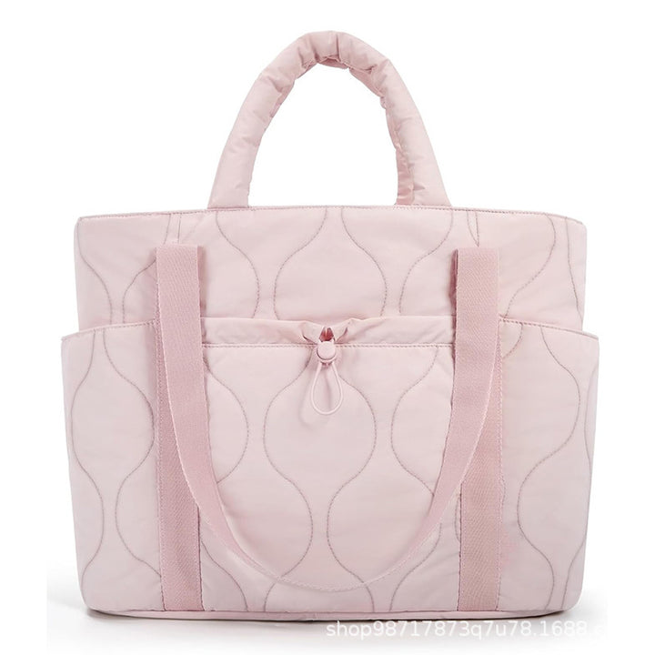 Padded tote bag with practical outer pockets Bowlift