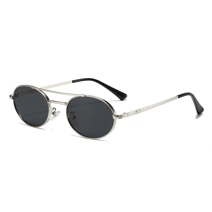 Women's Fashion Oval Sunglasses in Minimalist Design Bowlift