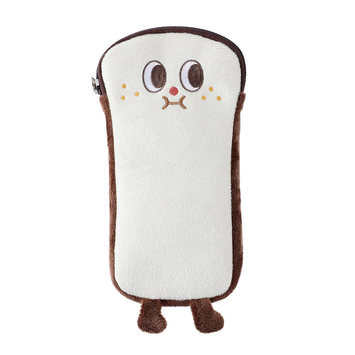 Plush Cartoon-Themed Pencil Case Bowlift