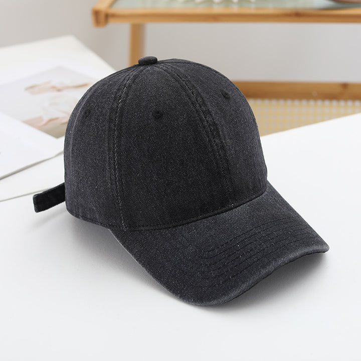 Women's casual and stylish denim baseball cap Bowlift