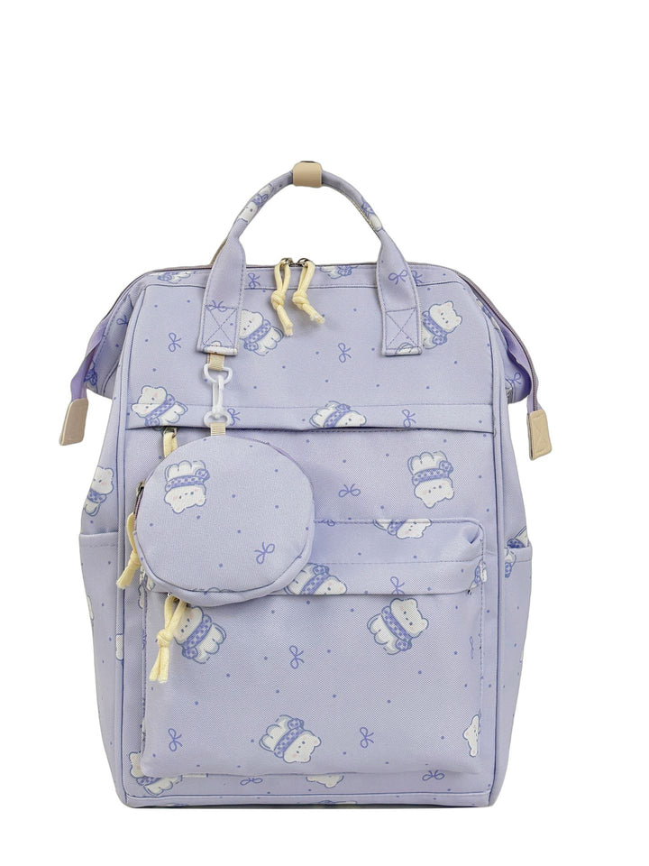 Playful Printed Diaper Backpack Bowlift