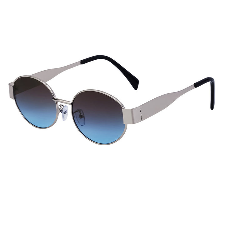 Ladies fashionable sunglasses in elegant oval design Bowlift