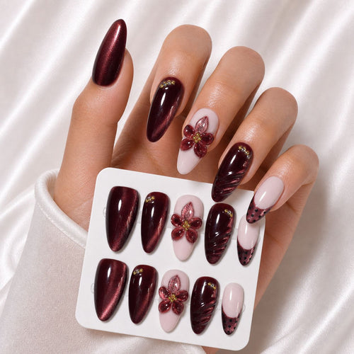 Creative Floral Nail Art Set Bowlift