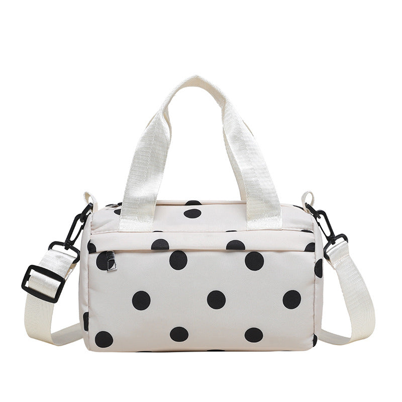 WoChic Polka Dot Mini Satchel Bag Bowlift