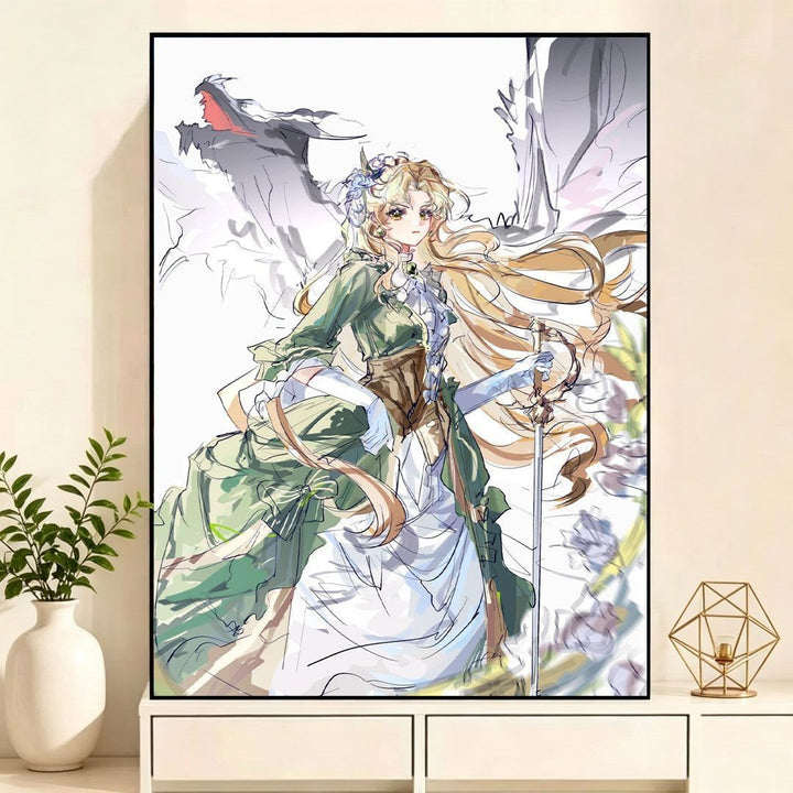 Elegant Enchanted Forest Dress Bowlift