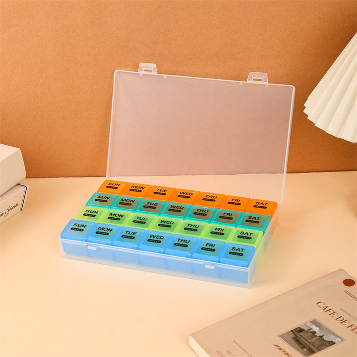 Weekly Pill Organizer Container Bowlift