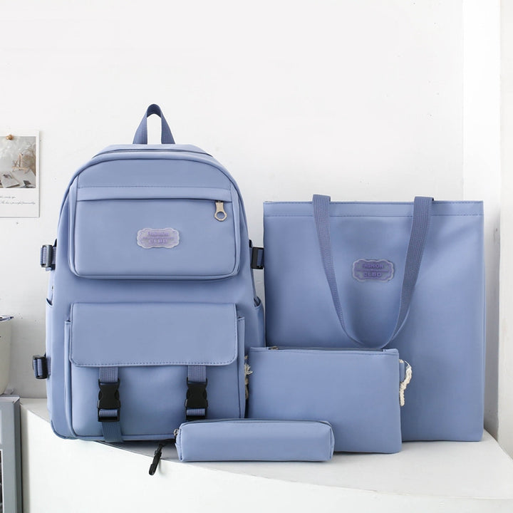 Multi-Pocket Backpack Set