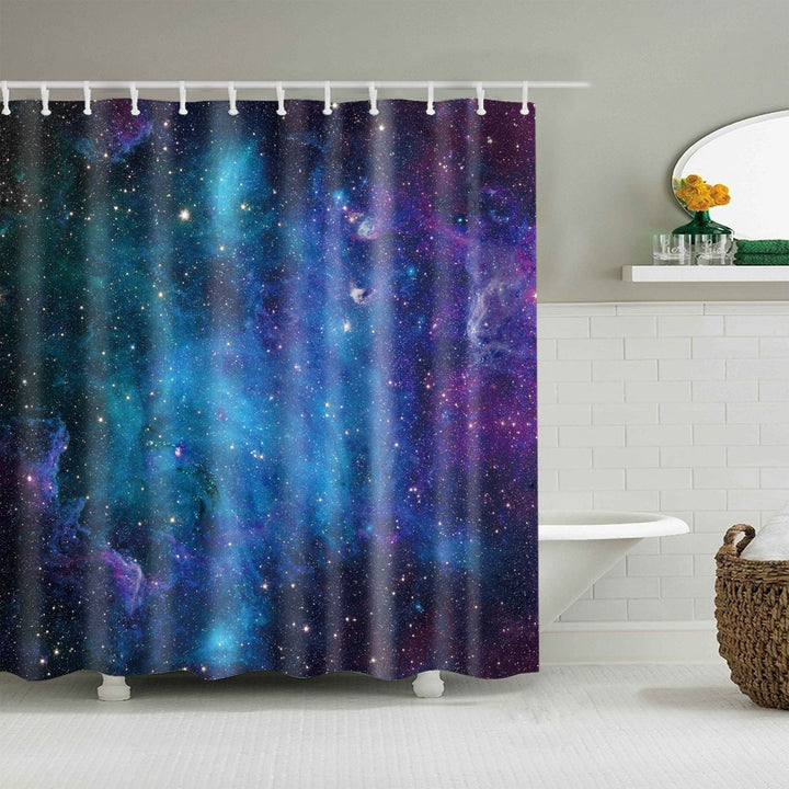 Floral Patterned Bathroom Shower Curtain Bowlift