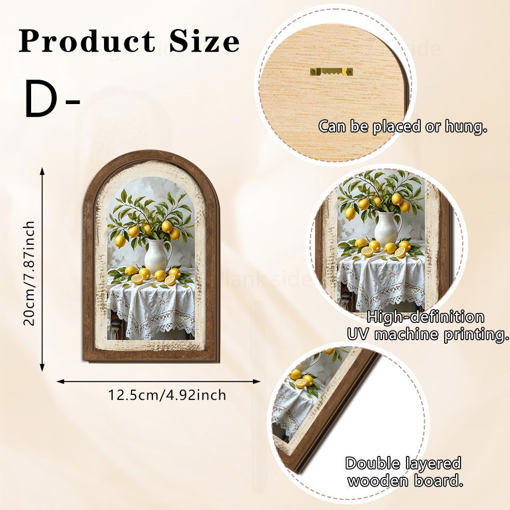 Wall decoration with lemon pattern Bowlift