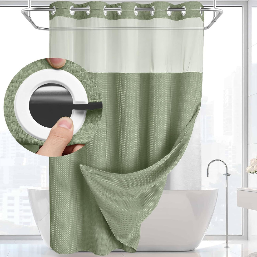 Shower Curtain Bowlift